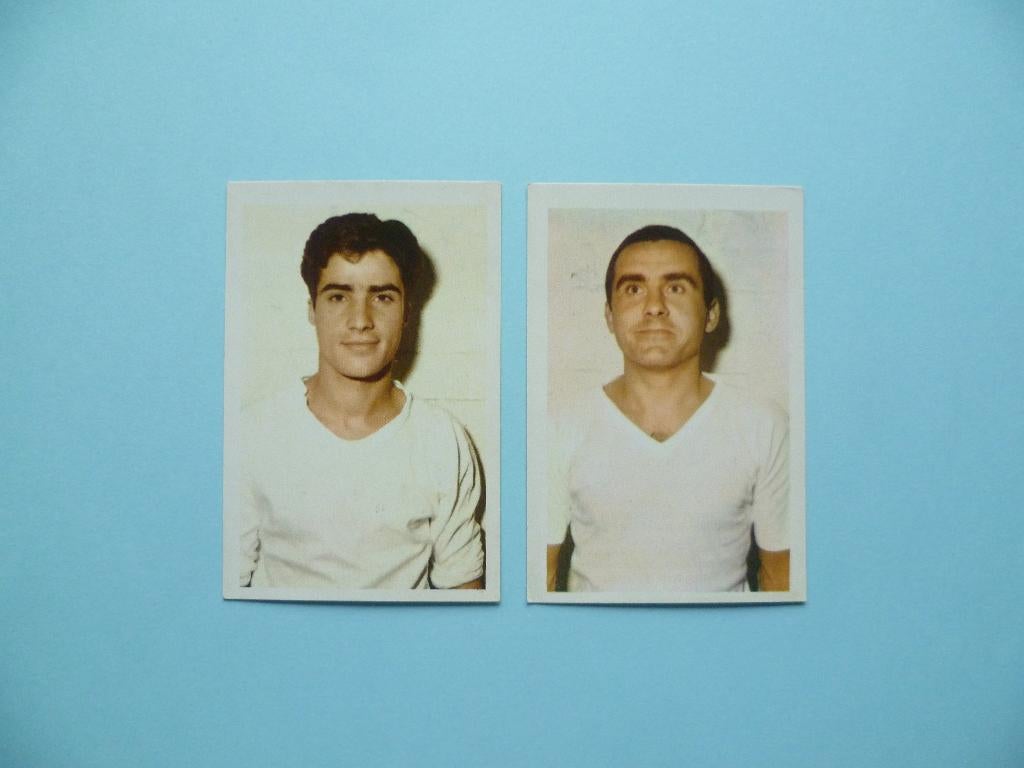 Voetbal kaarten cartes images Football Olympic Monty x 2, Collections, Enlèvement ou Envoi, Utilisé