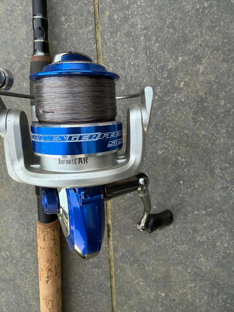 Feederhengel, Ophalen, Molen