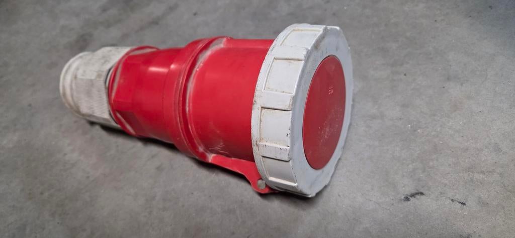 125A vrouwelijke 3-fasestekker Bals, Doe-het-zelf en Bouw, Elektriciteit en Kabels, Ophalen of Verzenden