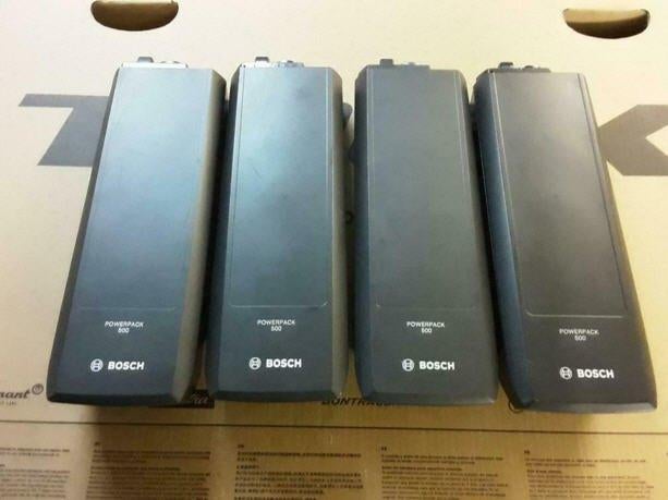 Batterie Power Pack 500 Bosch porte bagage en gris ou noir, Enlèvement, Comme neuf