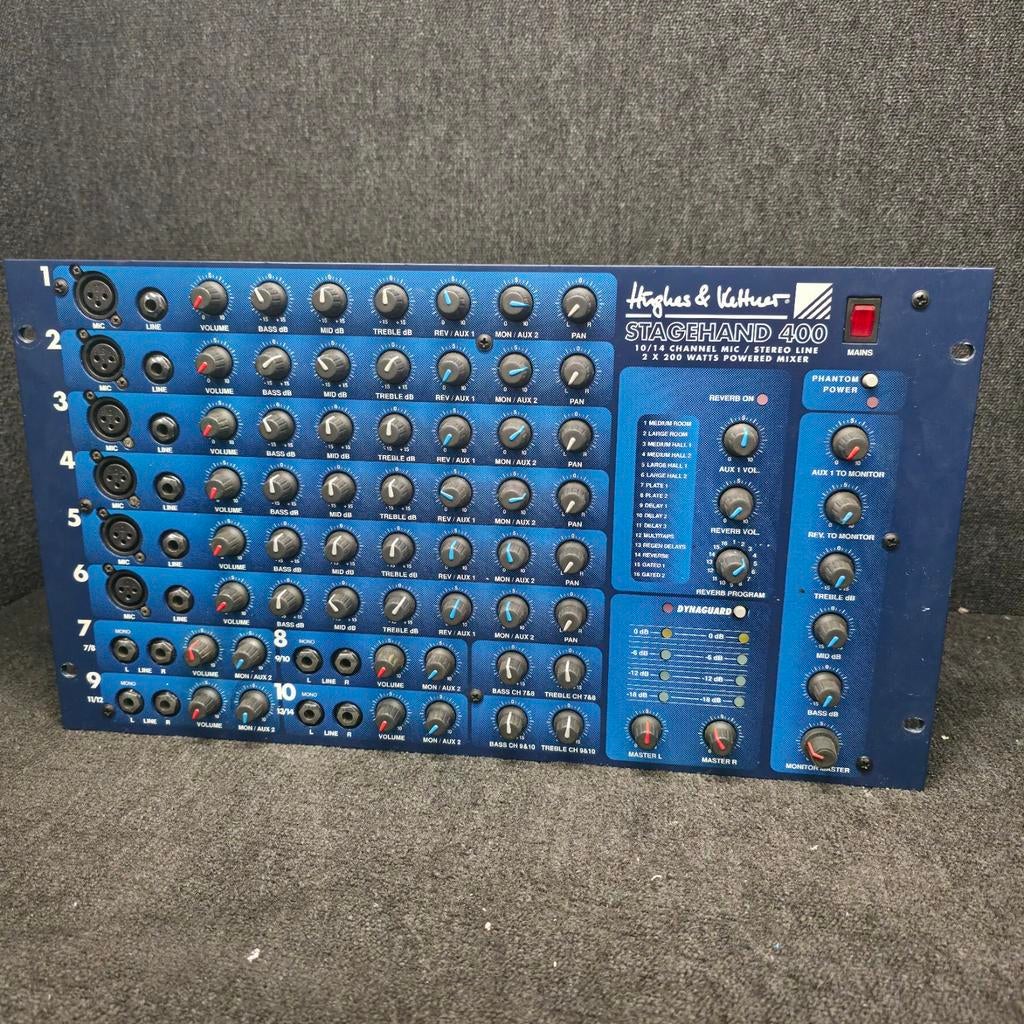 Mixeur motorisé Hughes & Kettner STAGEHAND 400, TV, Hi-fi & Vidéo, Enceintes, Enlèvement ou Envoi