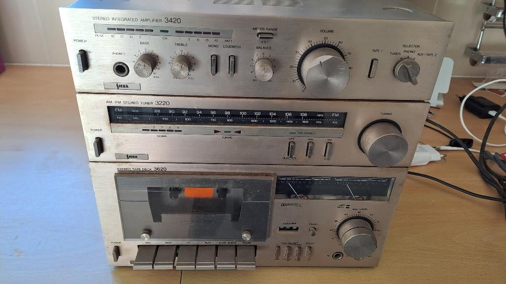 Vintage stereo & cassettespeler, TV, Hi-fi & Vidéo, Chaîne Hi-fi, Enlèvement