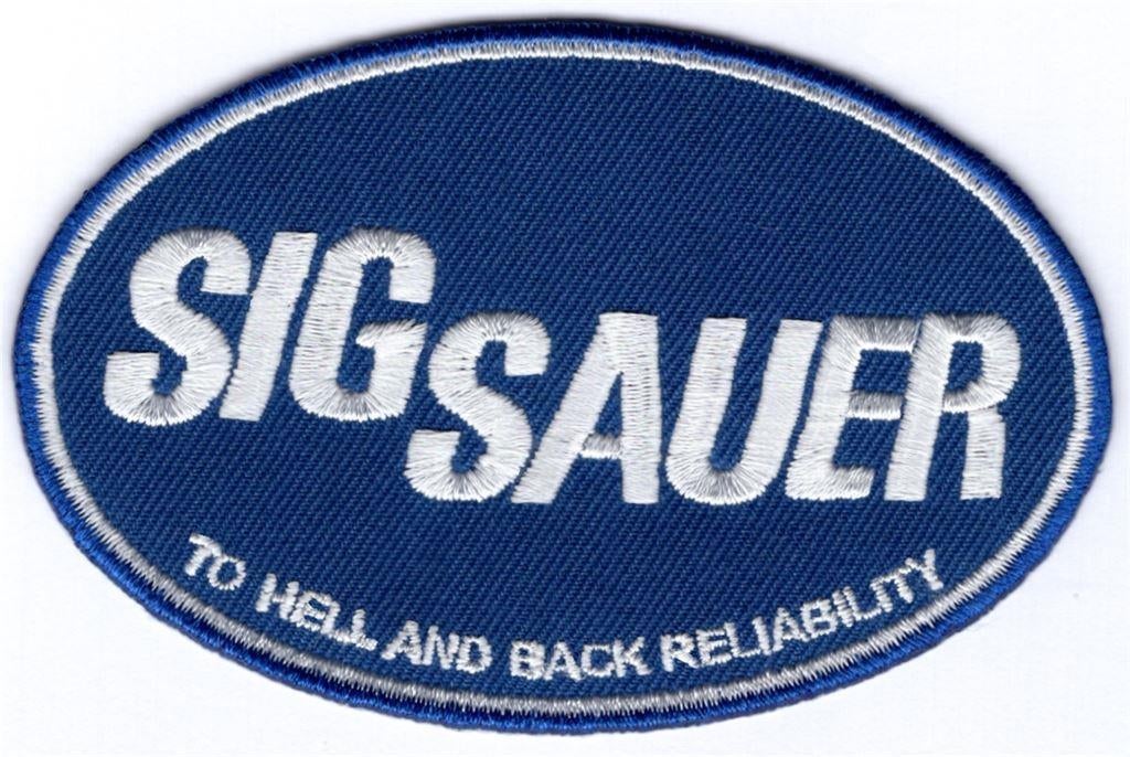 Sig Sauer stoffen opstrijk patch embleem #1, Envoi, Neuf