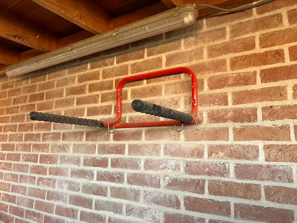 Support mural pliable Mottez pour 2 vélos, Vélos & Vélomoteurs, Enlèvement, Utilisé