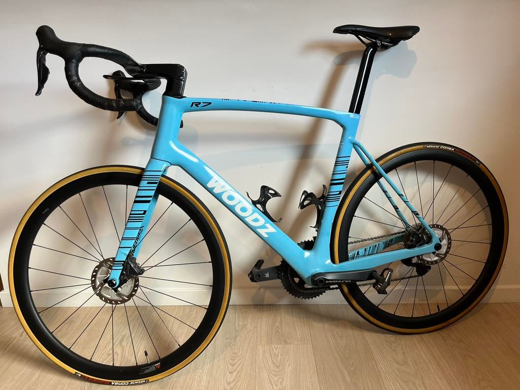 Professionele racefiets - Full Carbon - Maat 58 large, Fietsen en Brommers, Fietsen | Racefietsen, Ophalen, Zo goed als nieuw