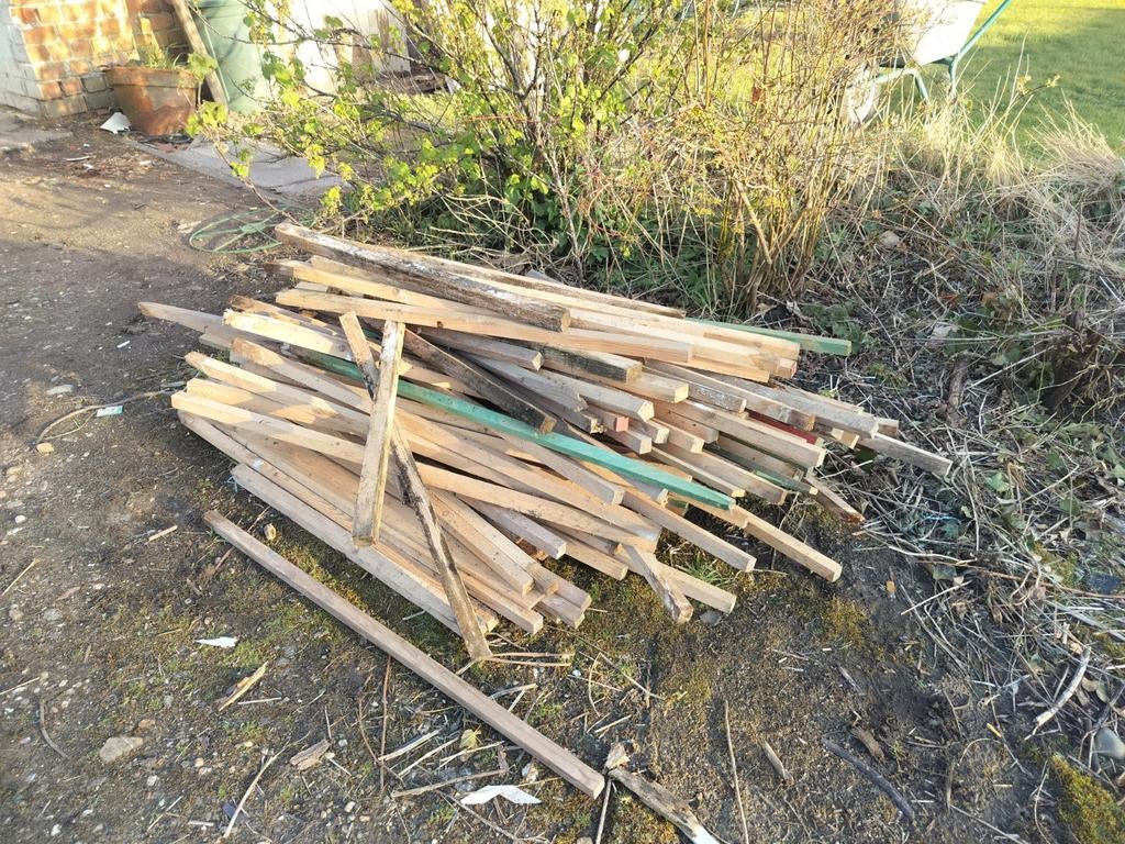 Gratis stook hout voor alles brander, Ophalen