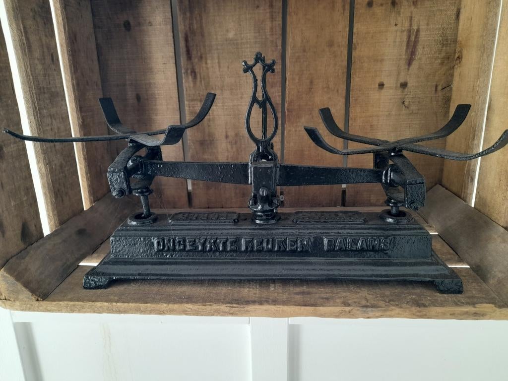 Vintage weegschaal, Antiek en Kunst, Antiek | Keukengerei, Ophalen