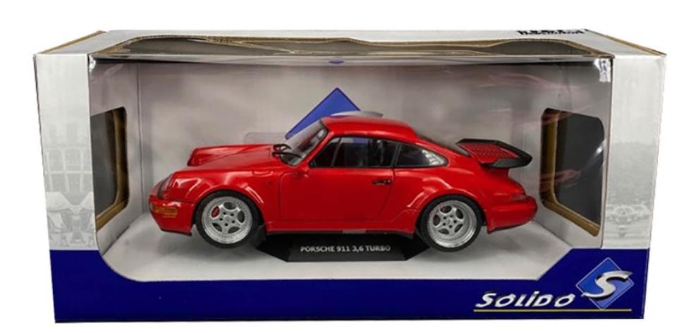 solide Porsche 911 (964) turbo 1/18, Enlèvement ou Envoi, Neuf, Voiture, Solido