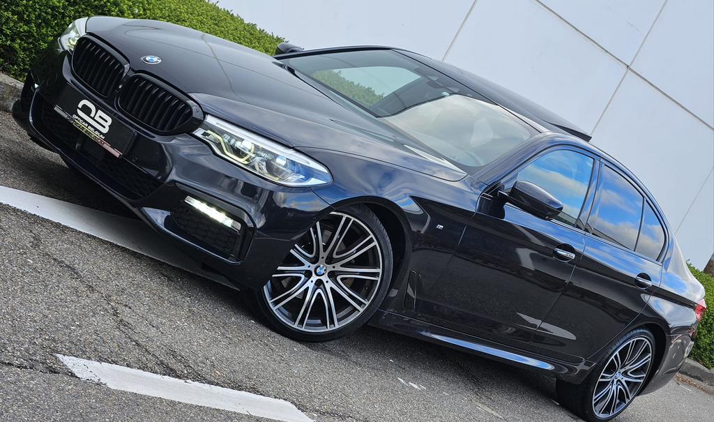 *** Bmw 520 d - M Pack - 2018 - Full option - Garantie ***, Auto's, Automaat, 1995 cc, Blauw, 140 kW