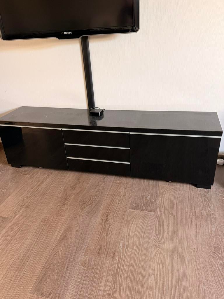 Meuble TV noir FREE TAKEAWAY, Enlèvement, Comme neuf