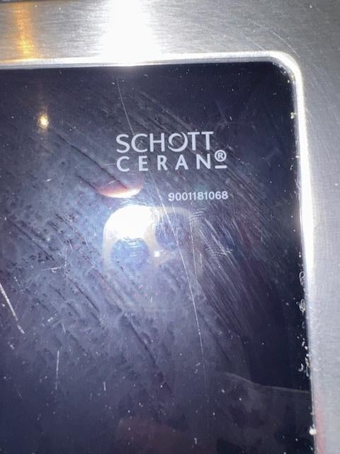 Table de cuisson en céramique Bosch à vendre, 4 zones de cuisson, Enlèvement, Utilisé, Encastré