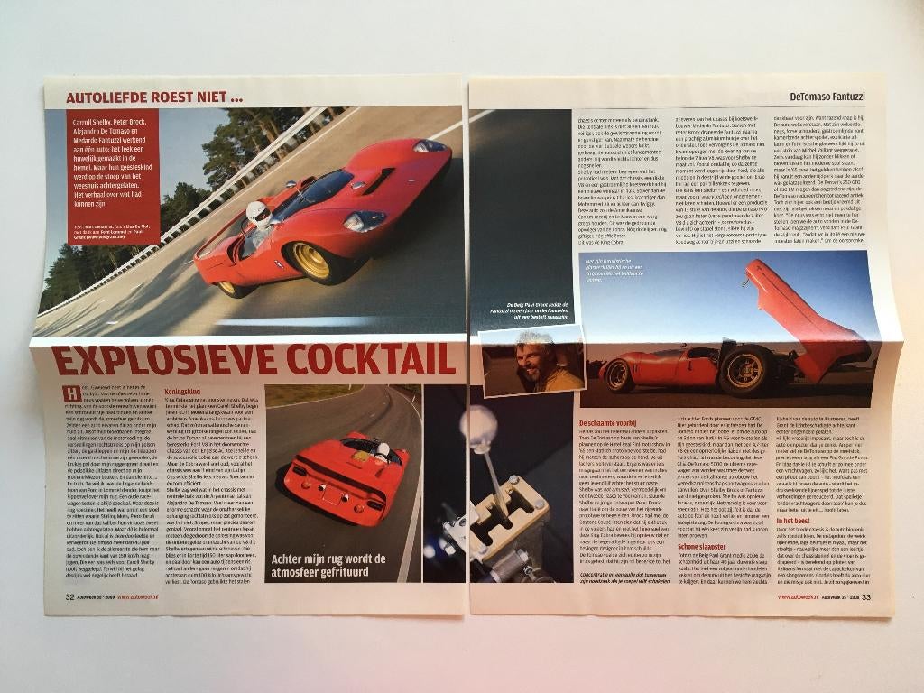 Artikel DeTomaso Fantuzzi, Ophalen of Verzenden, Zo goed als nieuw, Overige merken