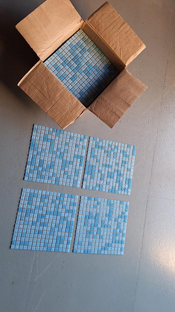 Carrelage mosaïque en verre, Bricolage & Construction, Enlèvement, Neuf, Autres matériaux, Carrelage mural