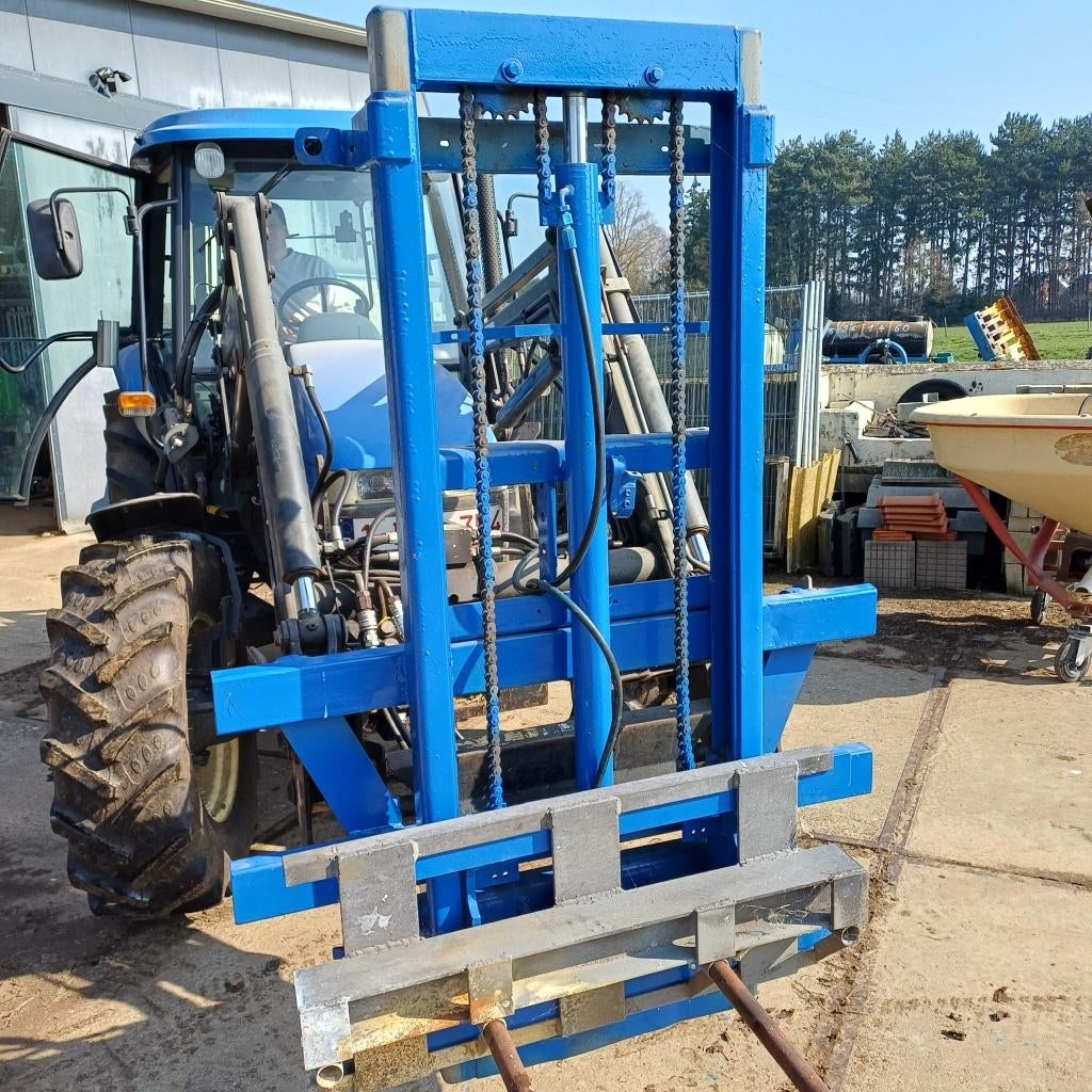 Hefmast gaat 2,5 m hoog, Ophalen