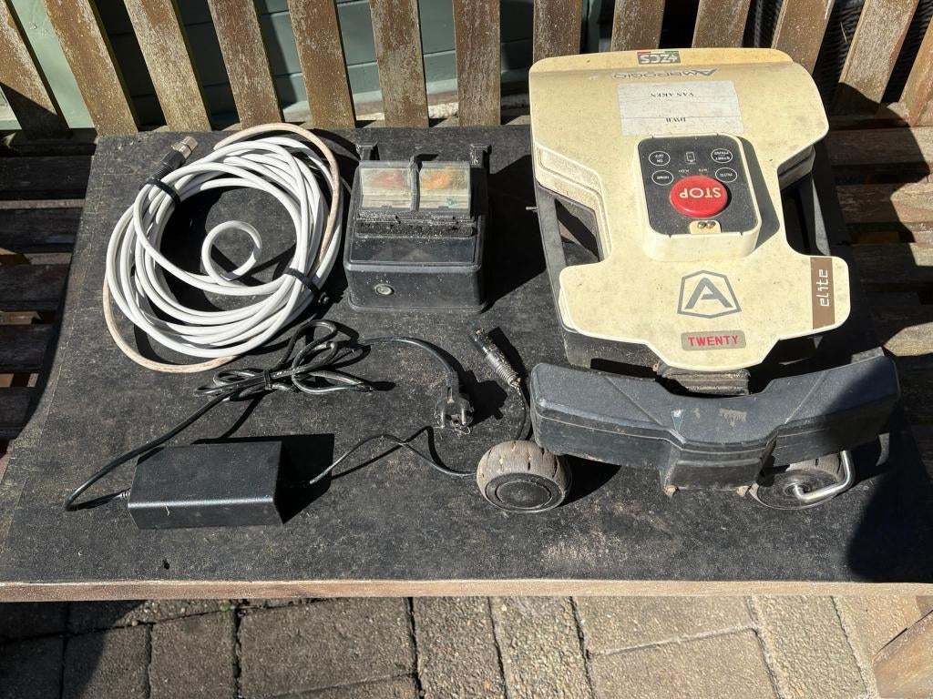 TUINROBOT, Ophalen, Gebruikt