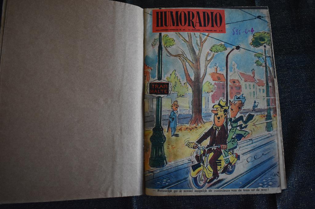 Unieke bundeling HUMO's uit 1952, Verzamelen, Retro, Ophalen of Verzenden
