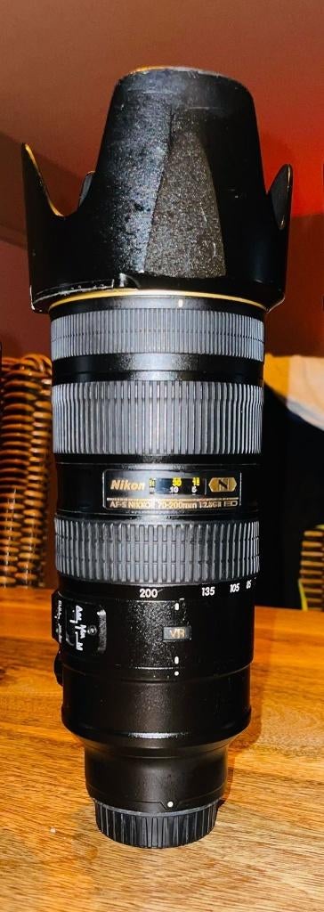 NIKON 70-200mm F/2.8 VR2 NANO PRO-OBJECTIEF, Audio, Tv en Foto, Foto | Lenzen en Objectieven, Ophalen, Gebruikt