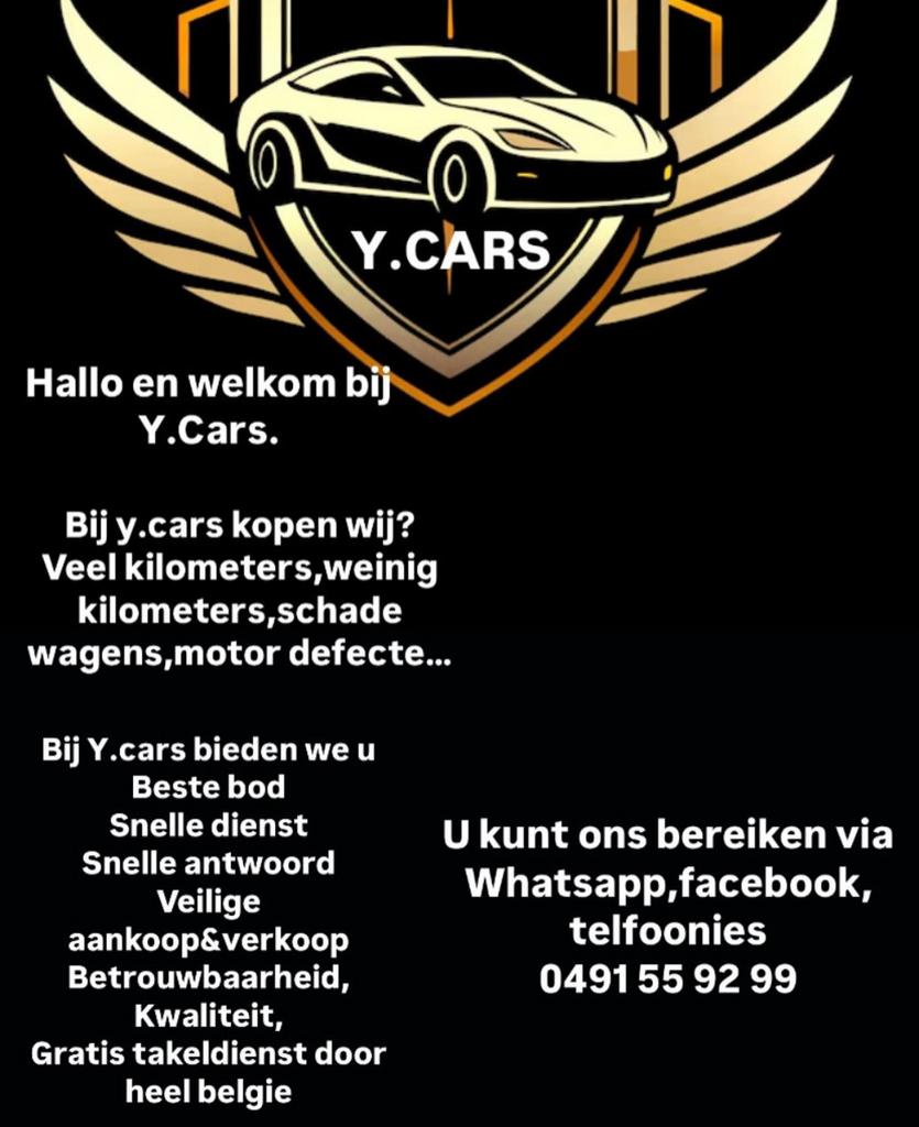 Welkom bij Y.cars opkoper alle wagens, Auto-onderdelen, Ophalen of Verzenden