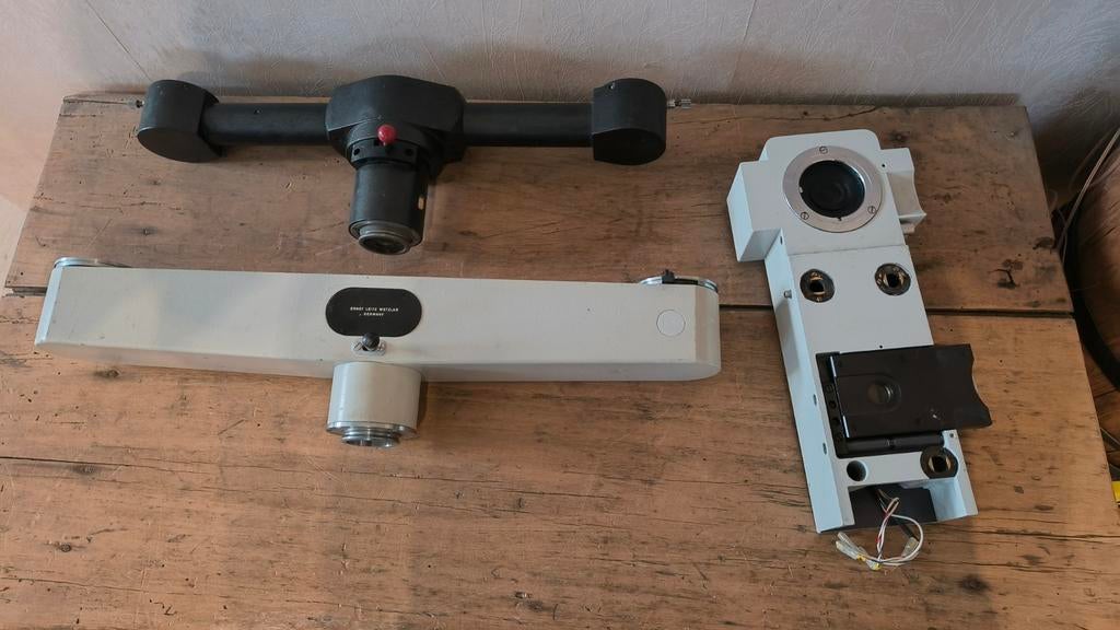 Onderdelen van jaren 50/60 microscoop, Audio, Tv en Foto, Optische apparatuur | Microscopen, Ophalen of Verzenden