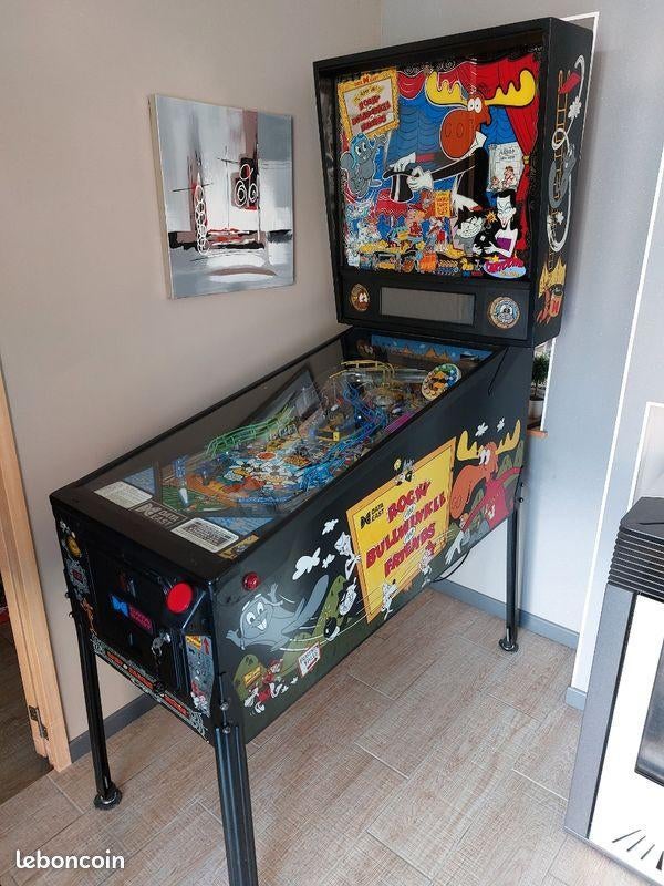 flipper data east rocky bullwinkle, Verzamelen, Automaten | Flipperkasten, Ophalen, Gebruikt, Elektronisch, Data East
