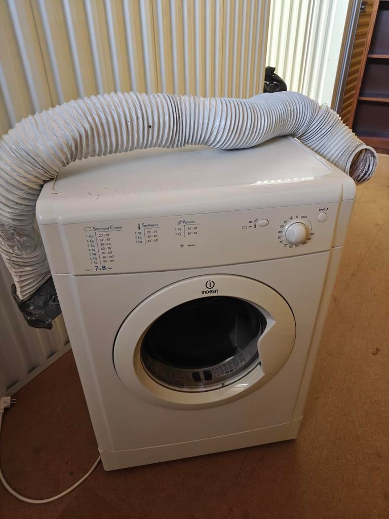 Indesit droogkast, Ophalen, 6 tot 8 kg, Gebruikt, Luchtafvoer