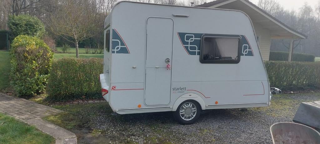 Caravan  sterckeman starlett 330 compact, Caravanes & Camping, Caravanes, Coin salon convertible, Sterckeman, Mover, Particulier