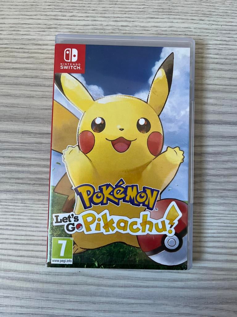 Pokemon Let’s Go Pikachu Nintendo Switch, Games en Spelcomputers, Games | Nintendo Switch, Ophalen of Verzenden, Zo goed als nieuw