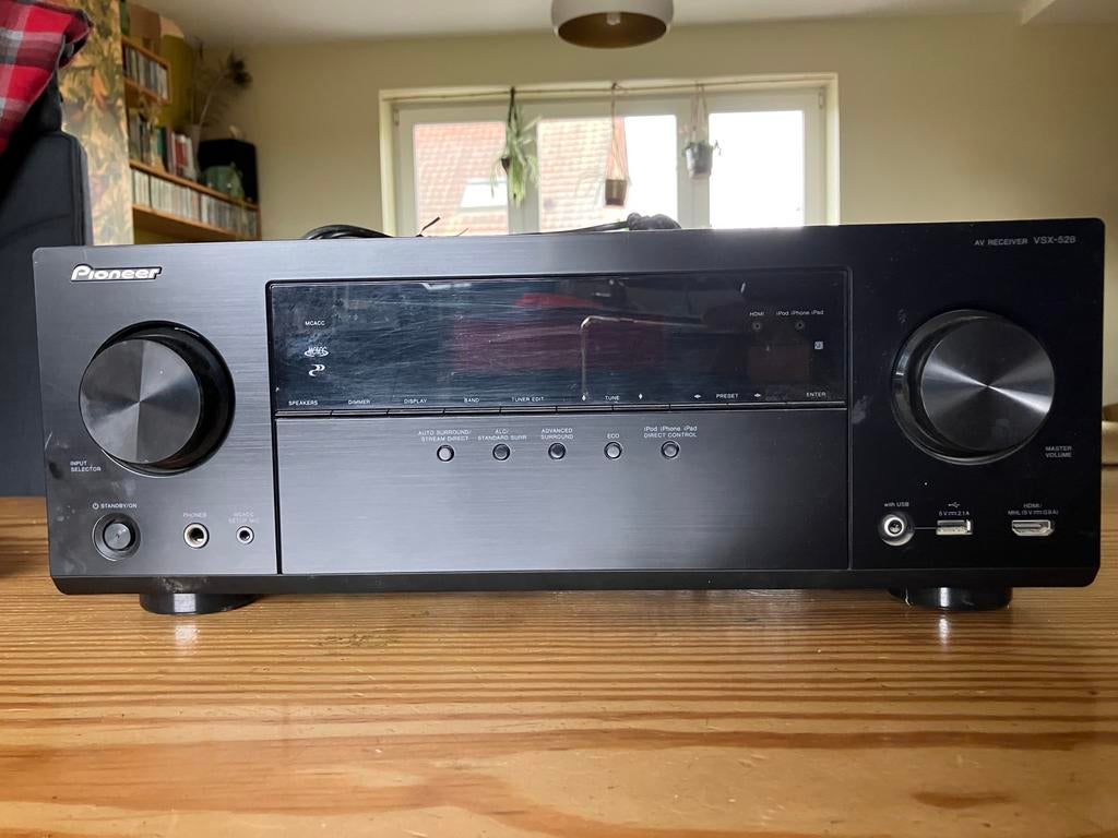 Versterker Pioneer VSX-528, Comme neuf, Enlèvement, Pioneer, 120 watts ou plus