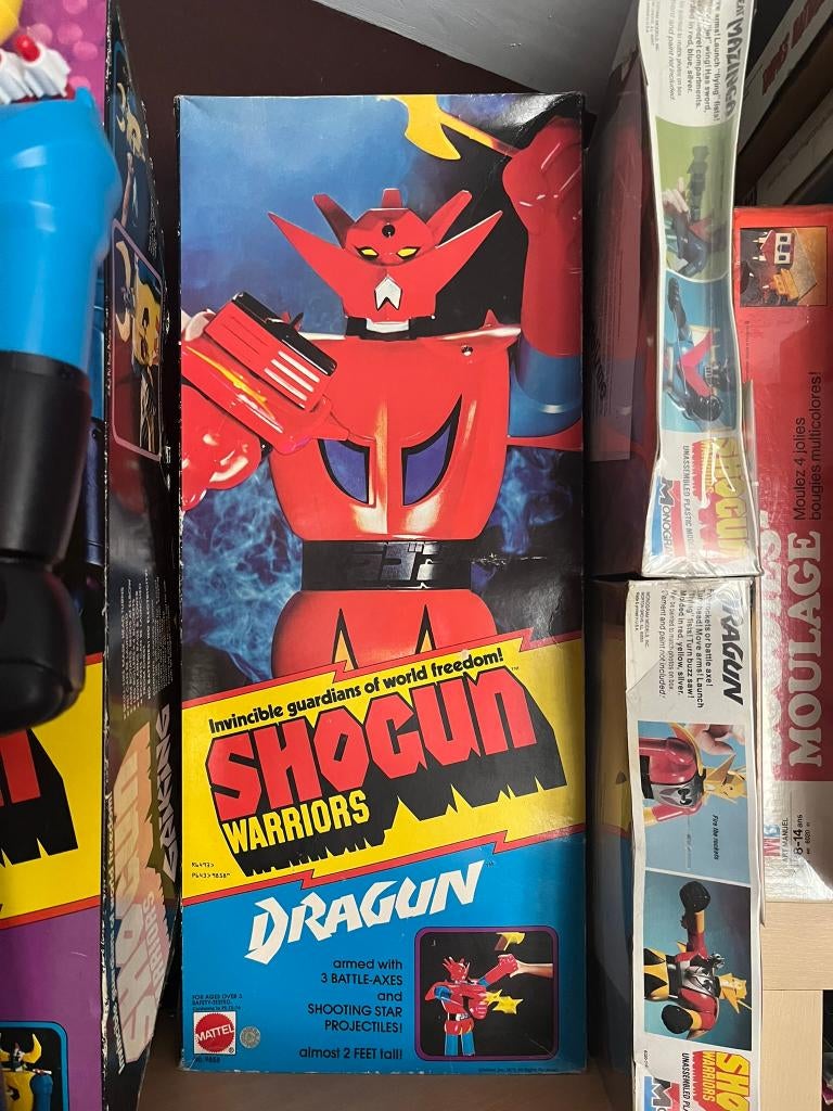 Vintage robot jumbo MATTEL Shogun Warriors Dragun, Enlèvement ou Envoi, Utilisé