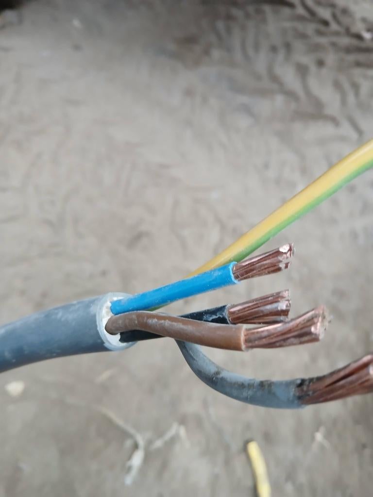 Electriciteitskabel, Bricolage & Construction, Électricité & Câbles, Enlèvement, Comme neuf, Câble ou Fil électrique