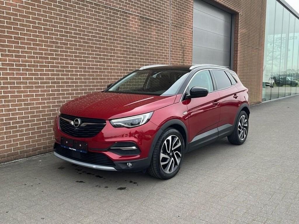 Opel Grandland X Turbo ECOTEC Ultimate S/S, 121 g/km, Zwart, 130 pk, 96 kW