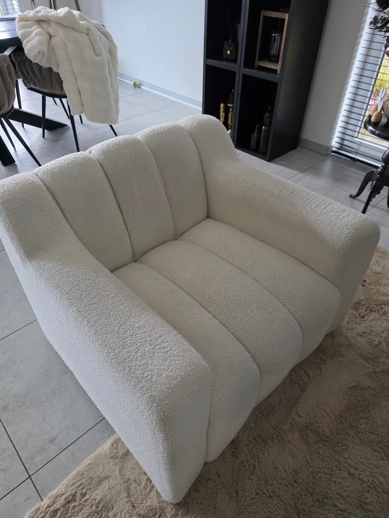 Zeer mooie fauteuil  van belliani teddy, Enlèvement, Tissus