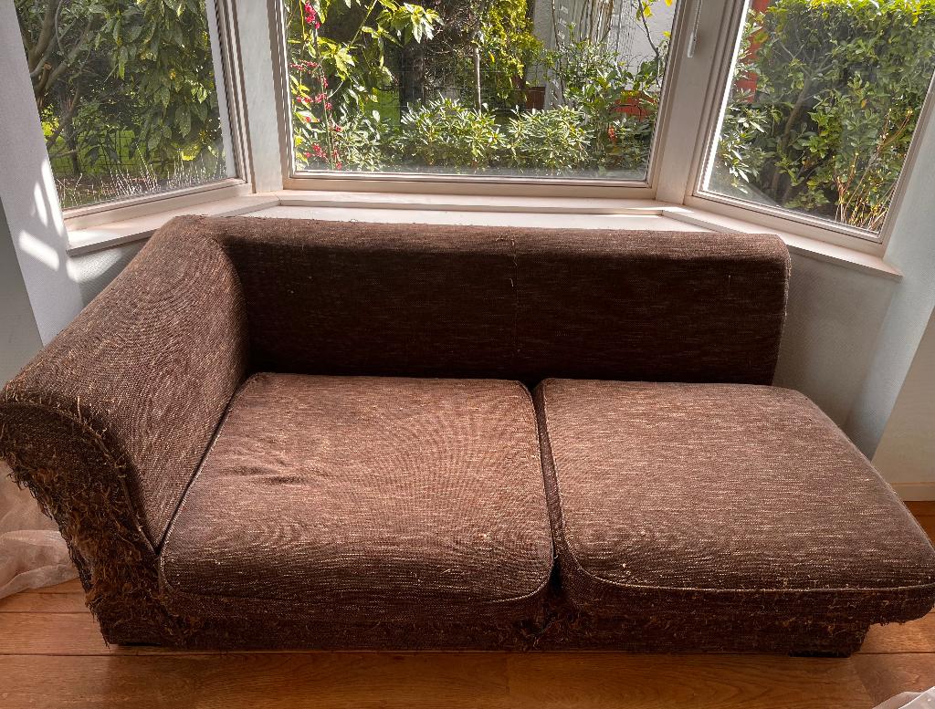 grand canapé d’angle à donner, Maison & Meubles, Enlèvement