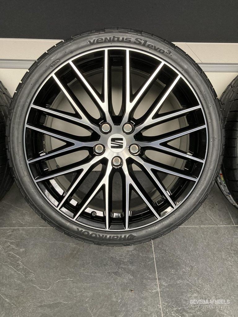 19” originele Seat Leon ST Cupra velgen + banden 5x112 5F0, 19 inch, Gebruikt, -, -