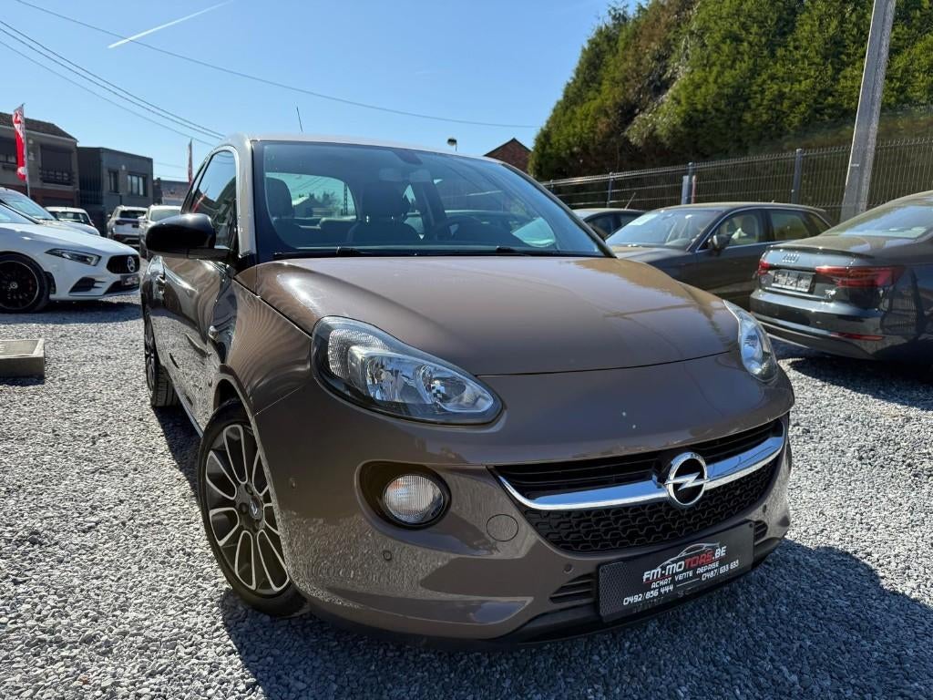 Opel Adam 1.0 Turbo/ Ecran tactil/ Volant et Siège CH/ CT OK, Boîte manuelle, Entretenue par le concessionnaire, Beige, Commande vocale