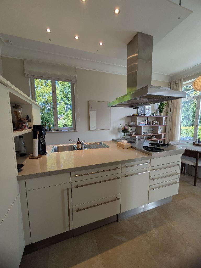 Keuken te koop, Ophalen, Gebruikt, Hoekkeuken, Graniet of Steen