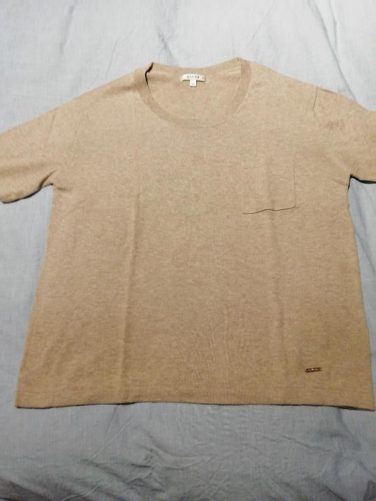 Gekleed mooi pulleke dames, NIEUW, Gigue, Kleding | Dames, Truien en Vesten, Beige, Nieuw, Ophalen of Verzenden, Gigue