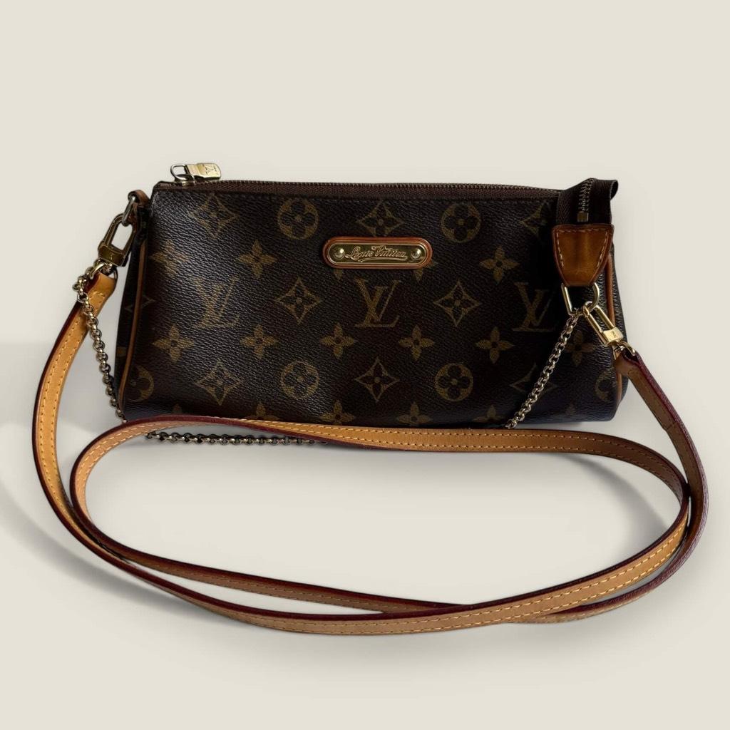 Louis Vuitton Eva monogram crossbody, Overige merken, Gebruikt, Bruin, Ophalen of Verzenden