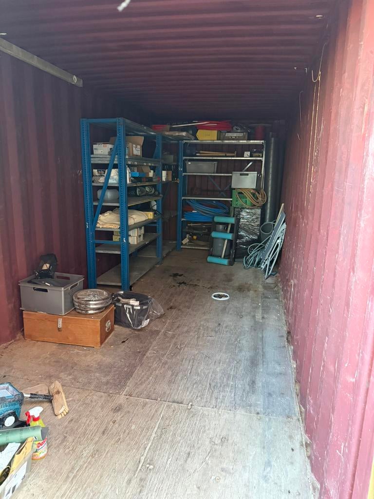 20ft container, Doe-het-zelf en Bouw, Containers, Ophalen