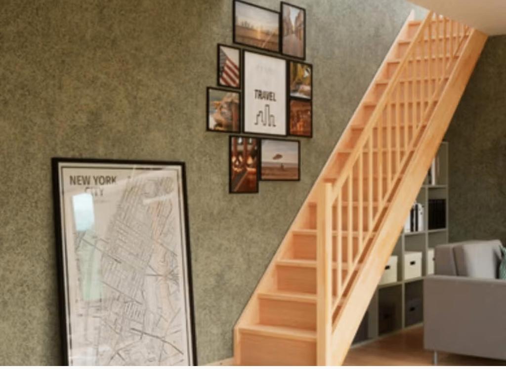 beuken trap, Ophalen, Gebruikt, Trap