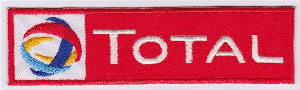 Total stoffen opstrijk patch embleem #3, Motoren, Accessoires | Stickers, Verzenden