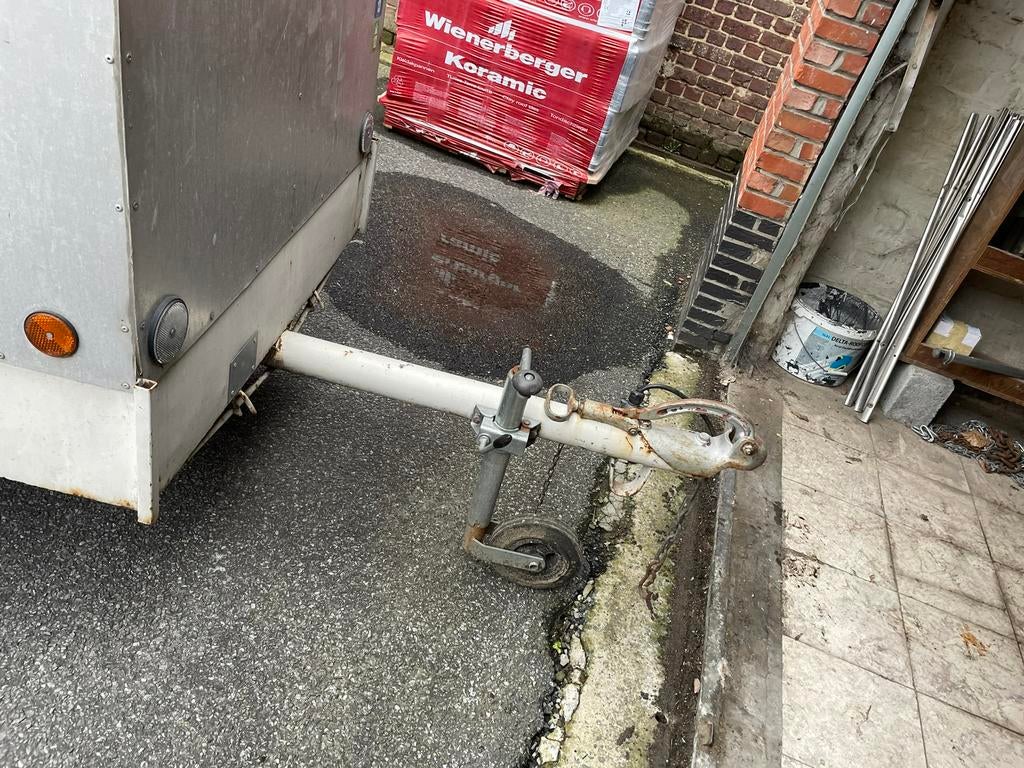 Gesloten aanhangwagentje, Auto diversen, Aanhangers en Bagagewagens, Ophalen, Gebruikt