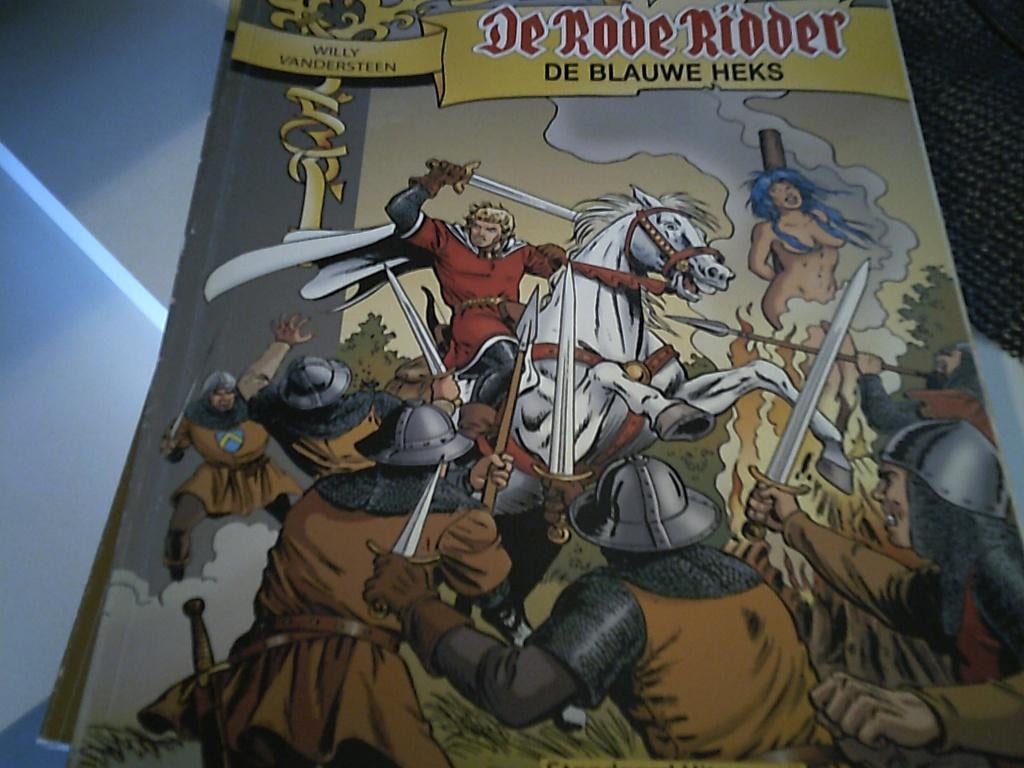 De rode ridder grijze cover strips deel 7, Boeken, Stripverhalen, Gelezen, Meerdere stripboeken, Ophalen of Verzenden