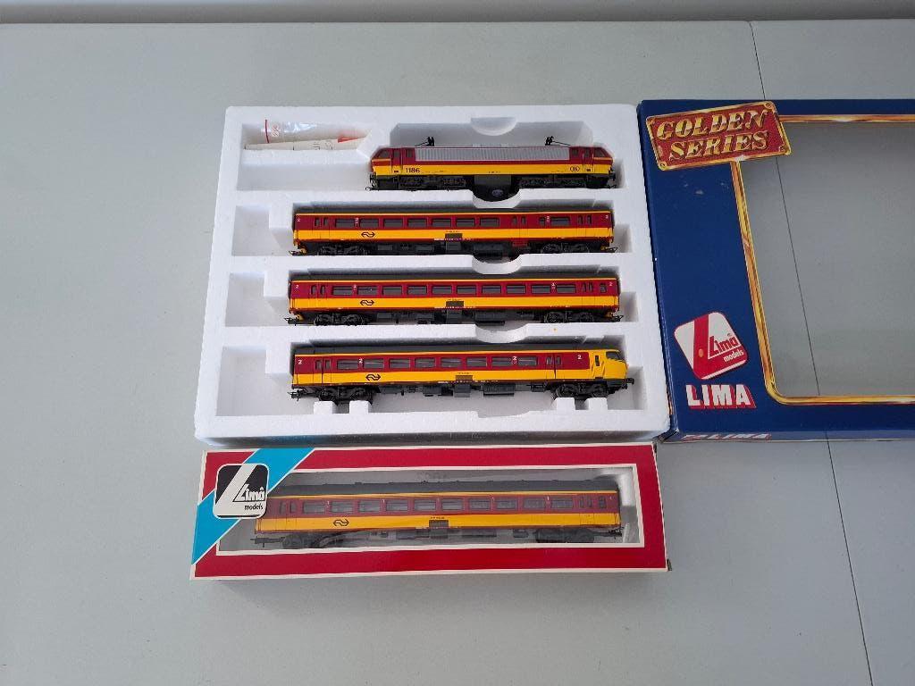 Lima 149817 P Elektrische 5-delige Benelux van de NS/NMBS, Hobby en Vrije tijd, Modeltreinen | H0, Treinset, Gelijkstroom, Analoog