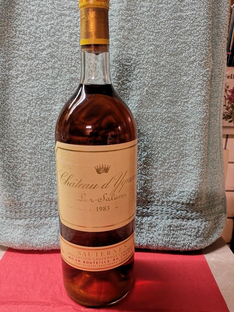 magnum chateau yquem 1983 bordeaux sauternes, Verzamelen, Ophalen, Frankrijk, Nieuw, Witte wijn