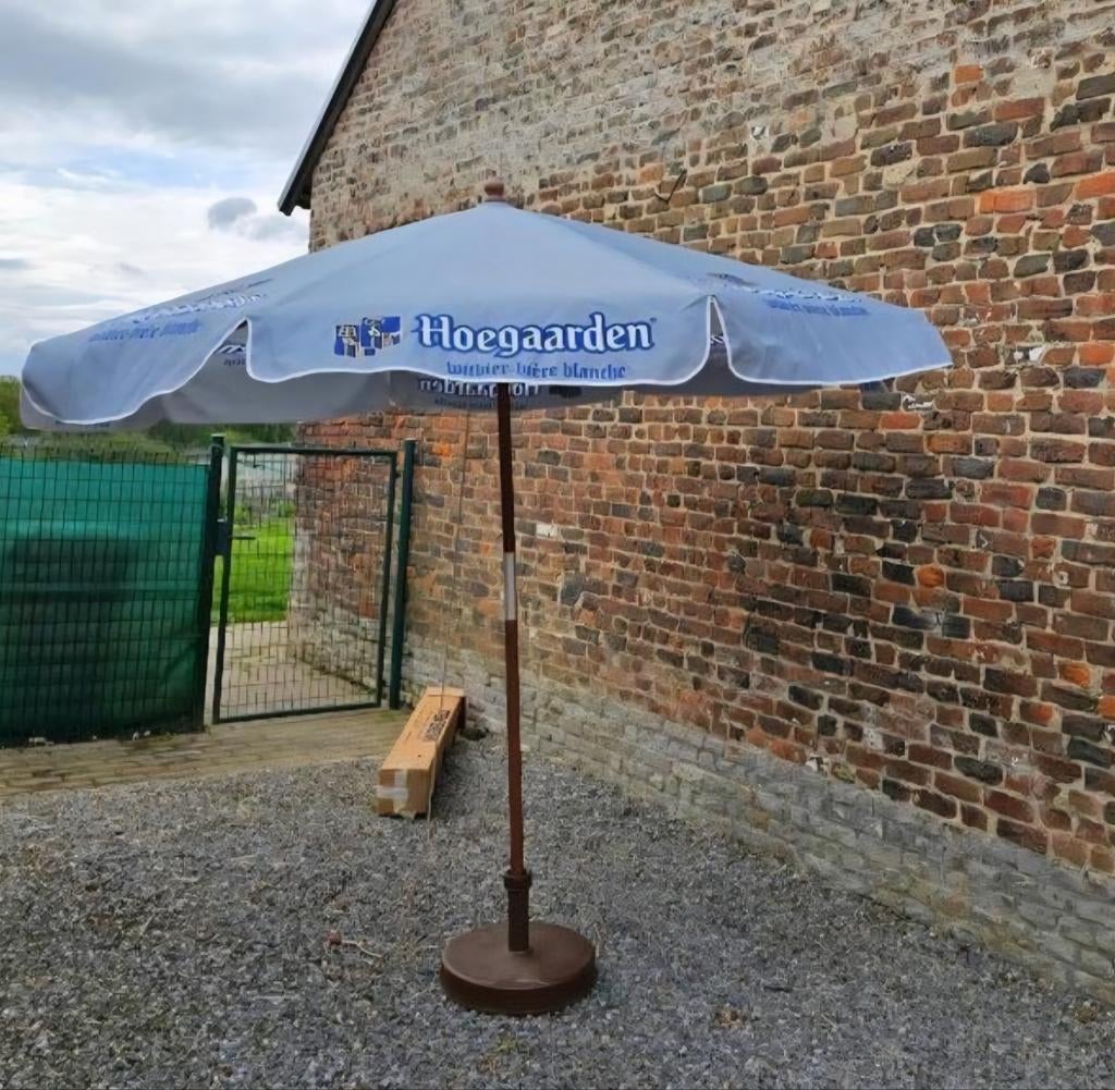 Hoegaarden Parasol paraplu
Houten frame, Enlèvement, Comme neuf