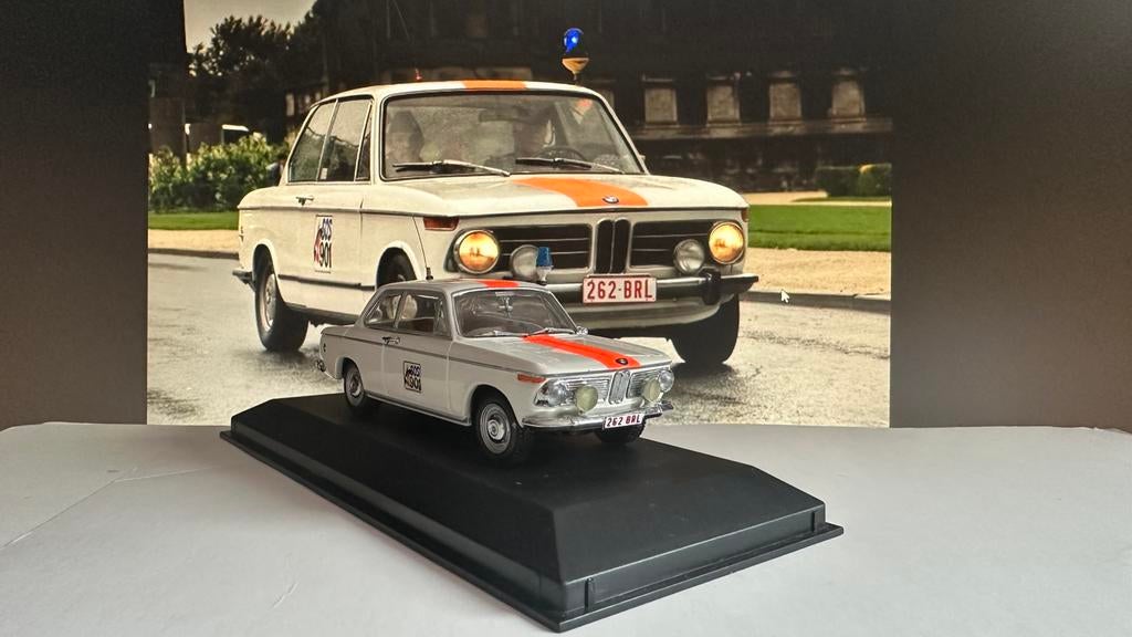 Minichamps BMW Gendarmerie rijkswacht 1/43, Enlèvement, Comme neuf, Voiture, MiniChamps