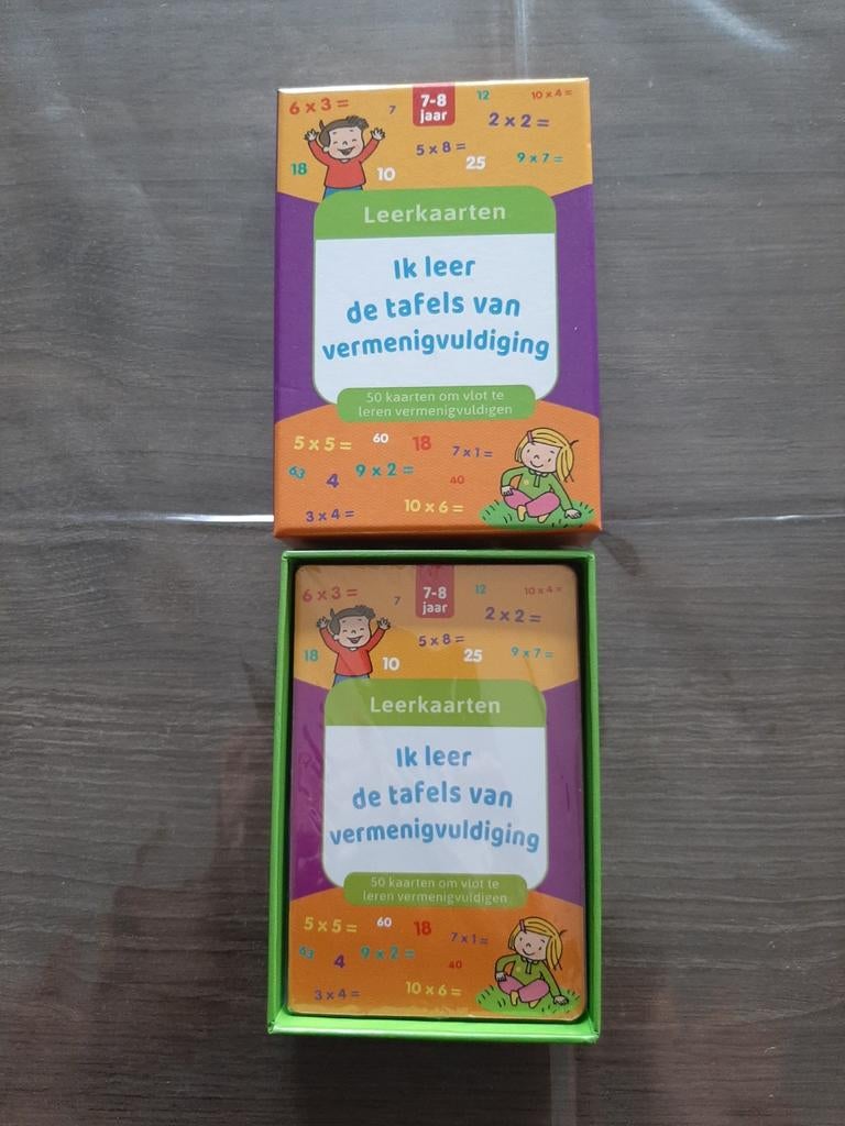Leerspel de tafels vermenigvuldiging, Ophalen, Nieuw