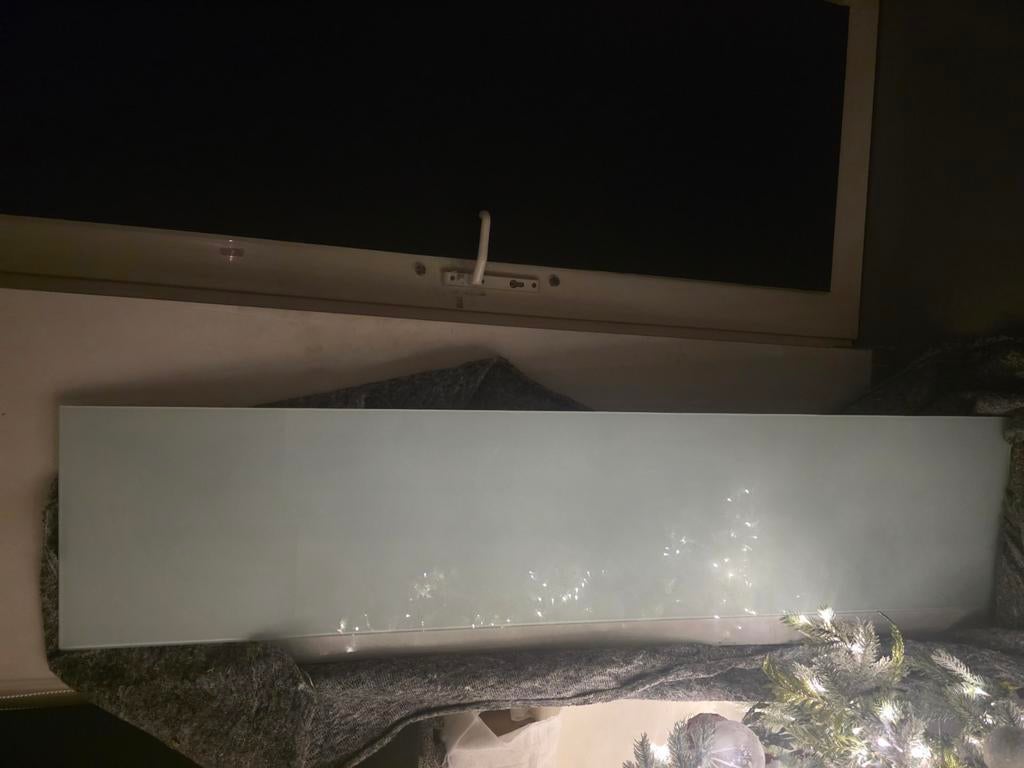 Glazen toppaneel ikea besta moet weg!!!!, Ophalen, Zo goed als nieuw