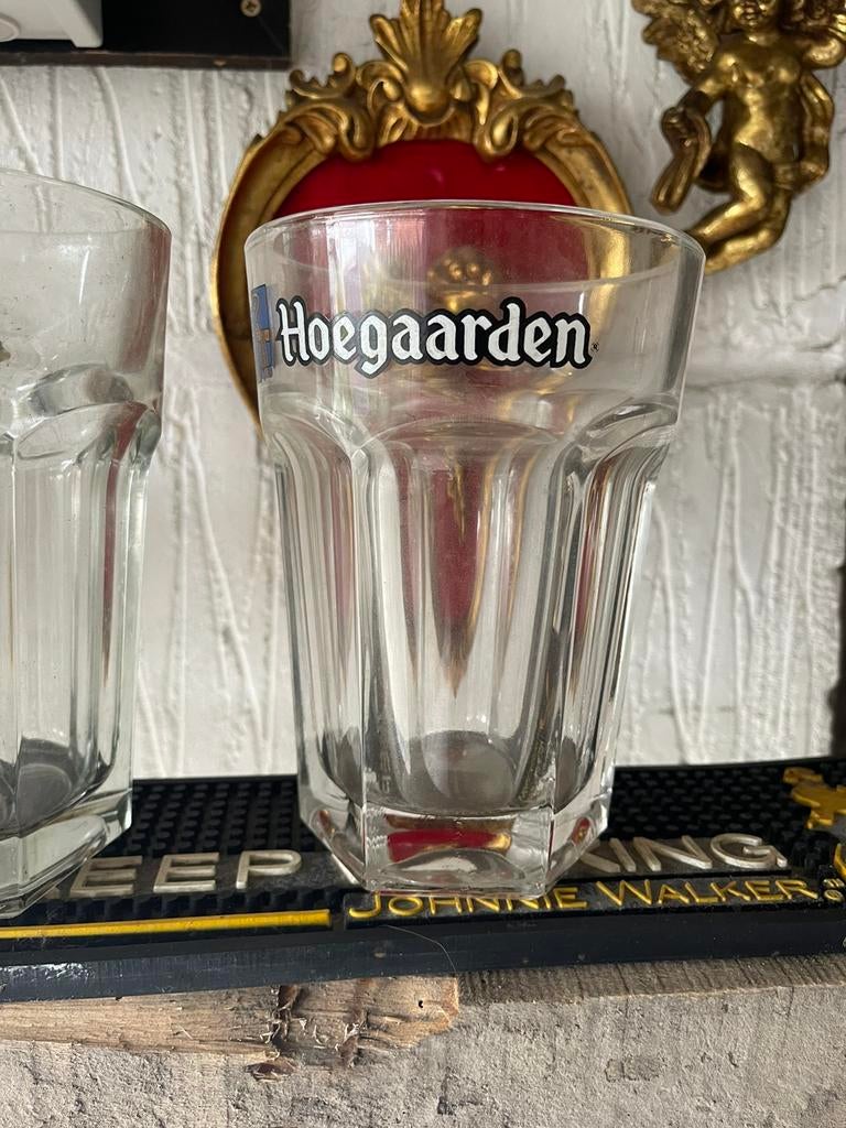Hoegaarden groot glas, Verzamelen, Merken en Reclamevoorwerpen, Ophalen